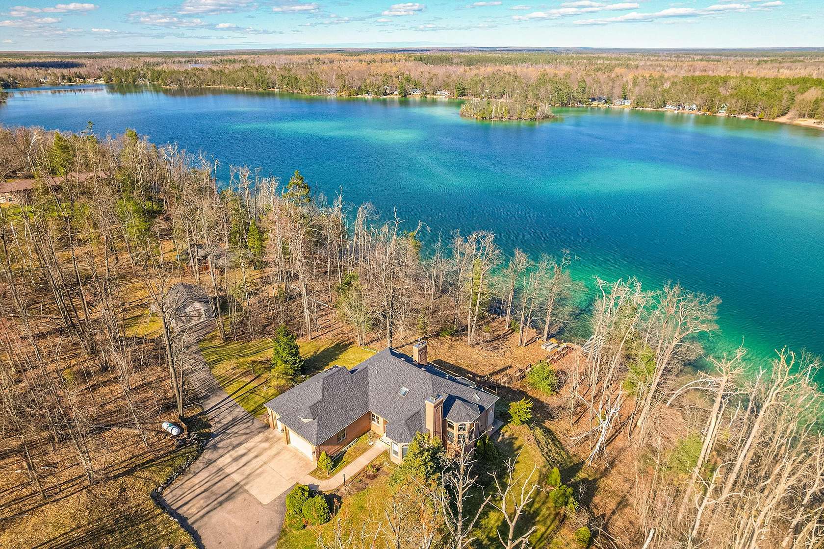 14.8 Acres of Land with Home for Sale in Gaylord, Michigan