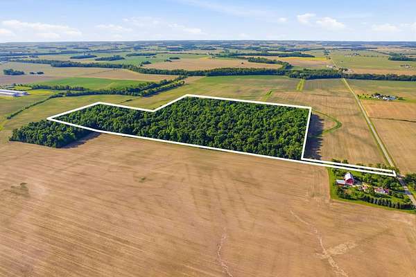49.8 Acres of Recreational Land for Sale in Union City, Indiana