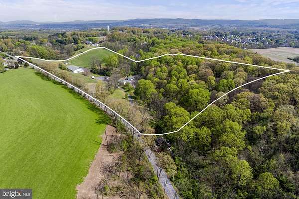 30 Acres of Land with Home for Sale in Wernersville, Pennsylvania