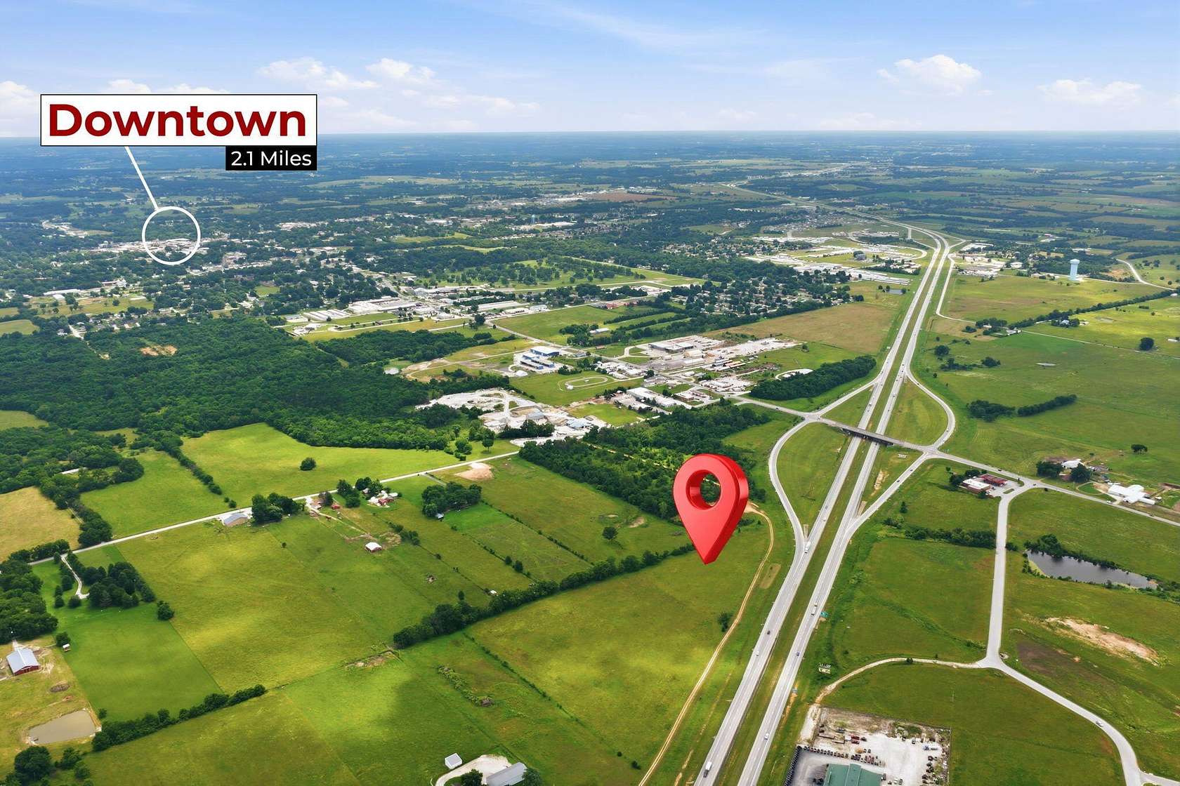 7.9 Acres of Commercial Land for Sale in Bolivar, Missouri