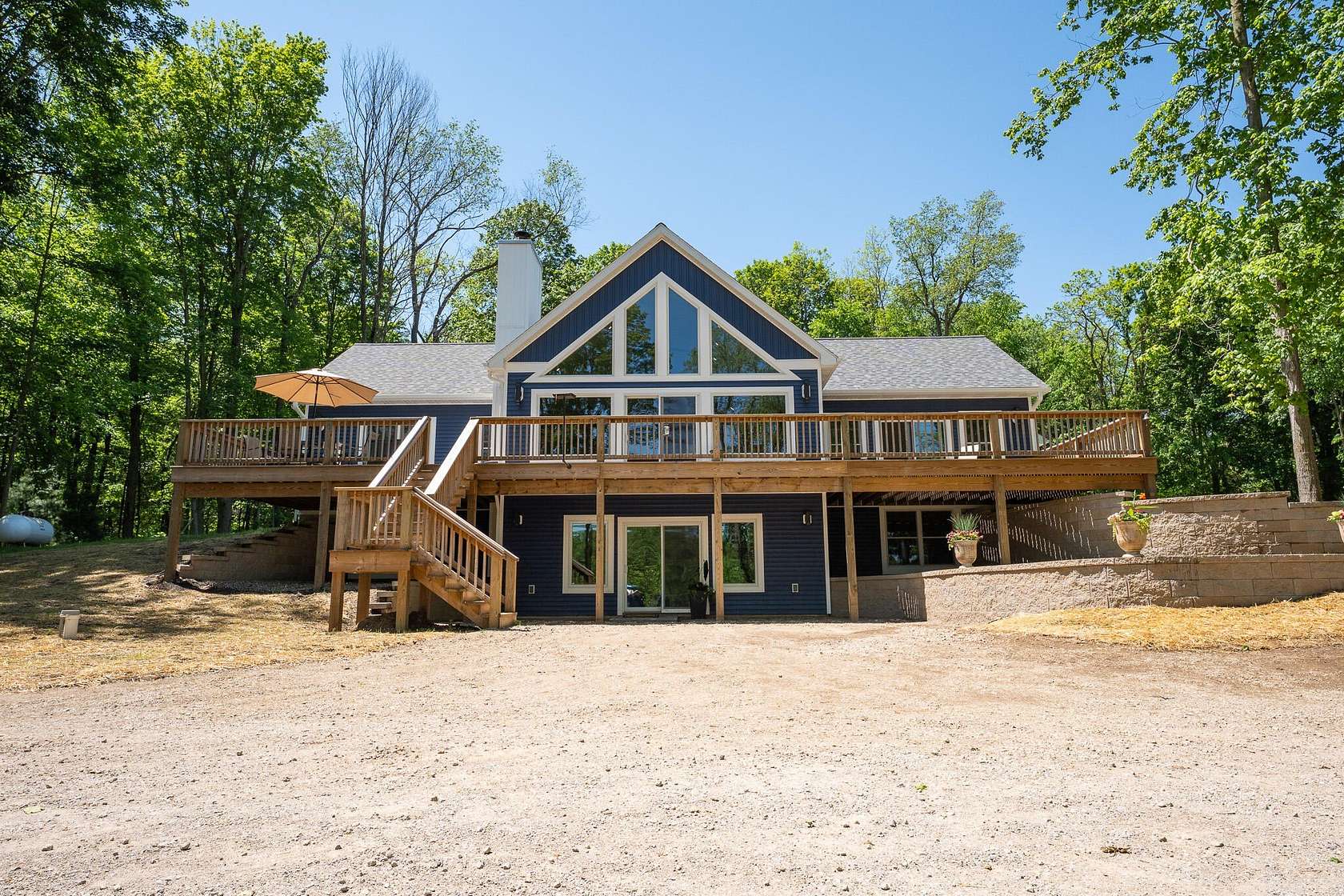 15.2 Acres of Land with Home for Sale in Plainwell, Michigan