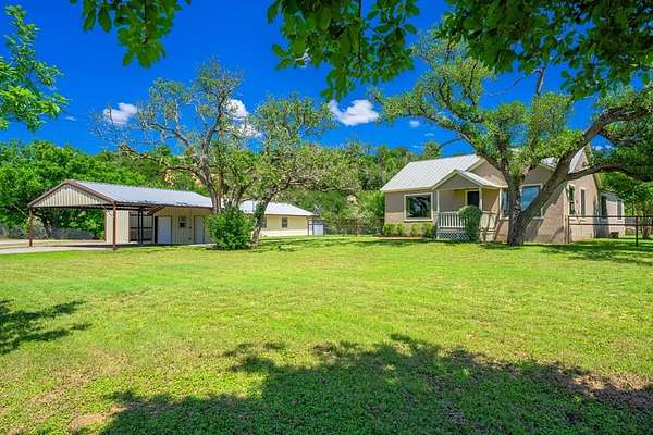 4 Acres of Land with Home for Sale in Center Point, Texas