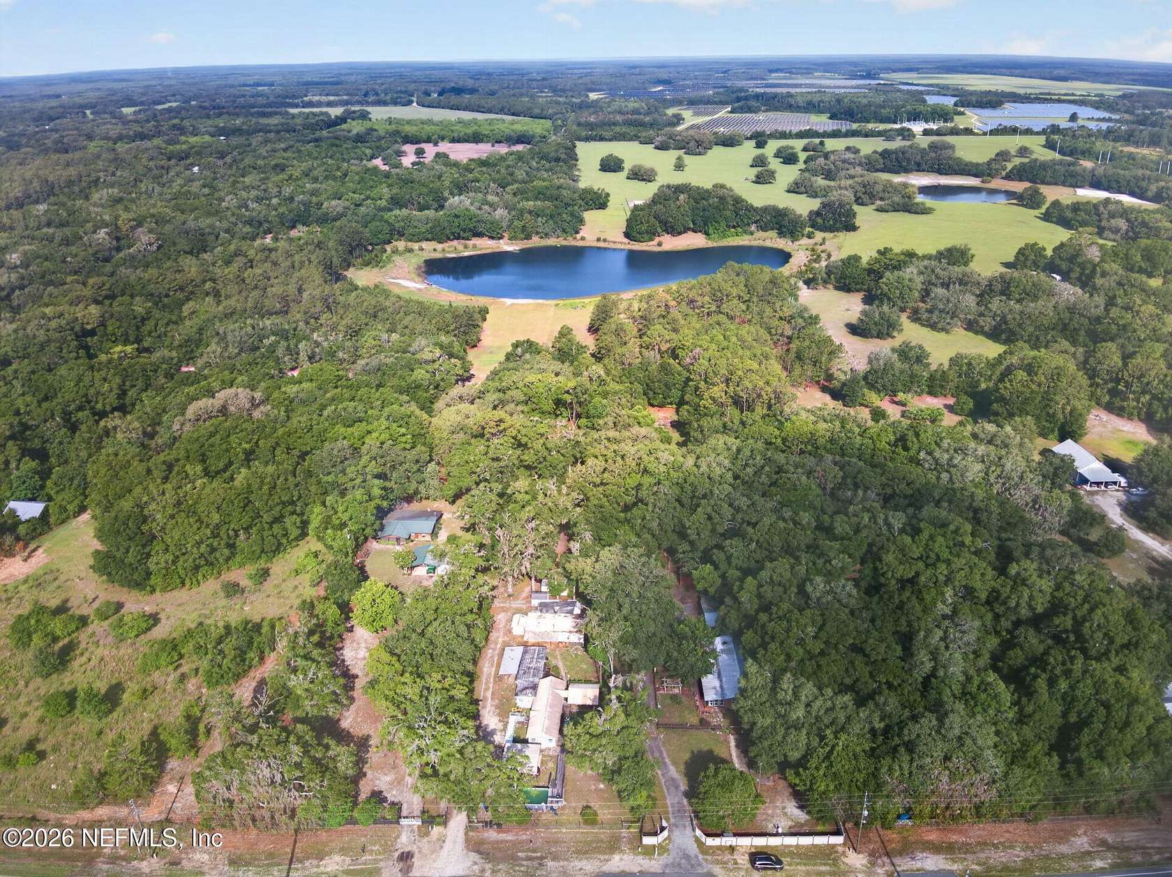 3 Acres of Land with Home for Sale in Hawthorne, Florida