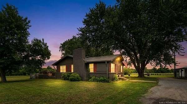 20.1 Acres of Land with Home for Sale in Adair, Oklahoma