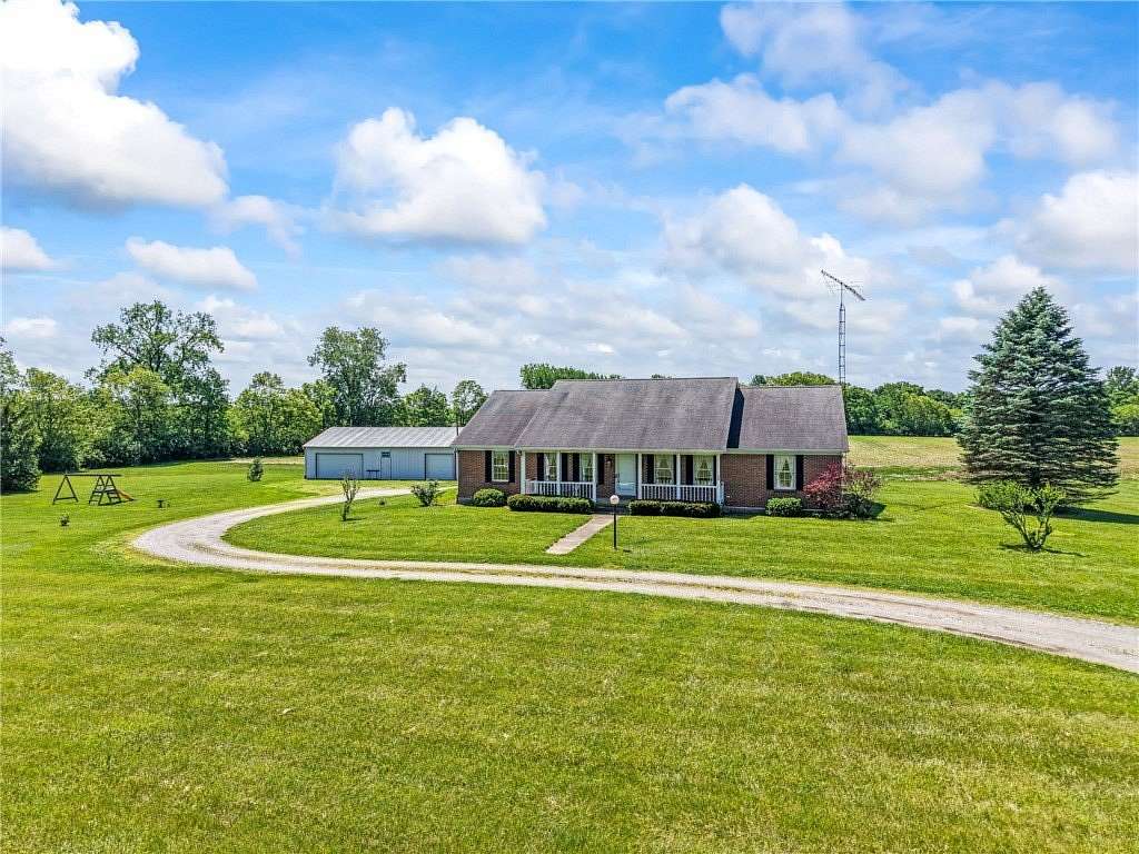 10 Acres of Land with Home for Sale in Troy, Ohio