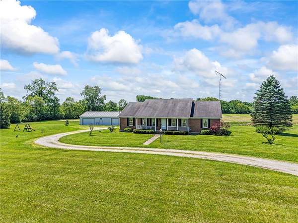 10 Acres of Land with Home for Sale in Troy, Ohio