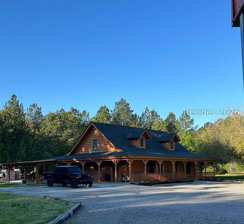 7.16 Acres of Land with Home for Sale in Hardeeville, South Carolina