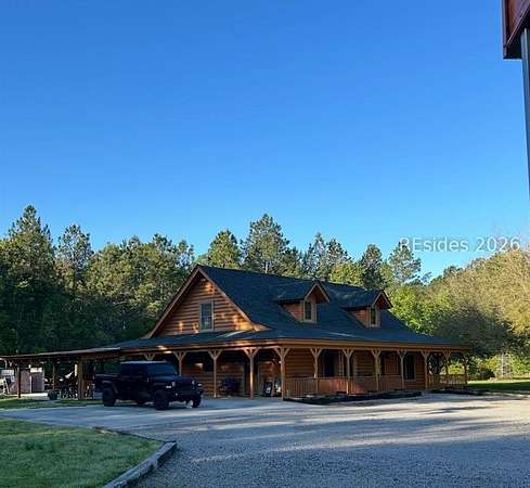 7.16 Acres of Land with Home for Sale in Hardeeville, South Carolina