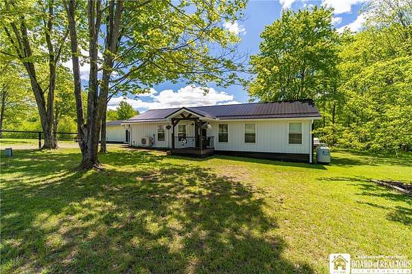 10 Acres of Recreational Land with Home for Sale in Panama, New York