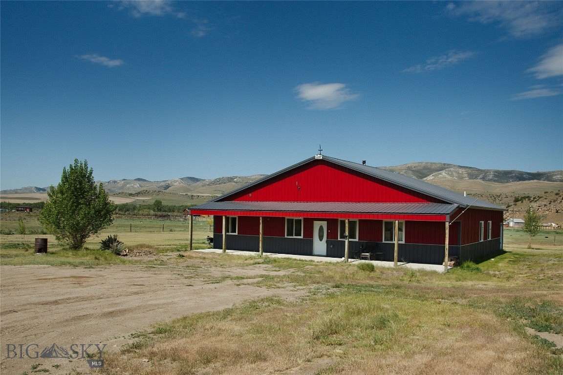 8.88 Acres of Land with Home for Sale in Three Forks, Montana
