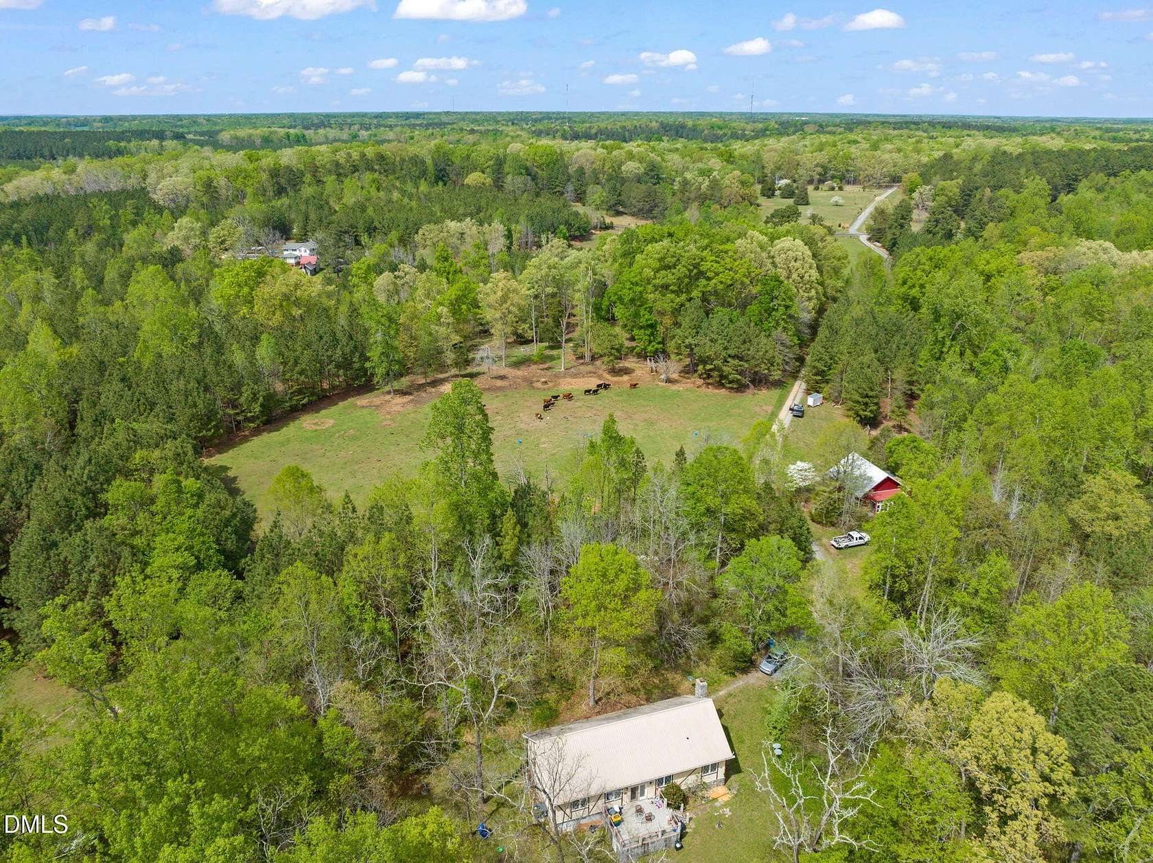 12.3 Acres of Land with Home for Sale in Efland, North Carolina