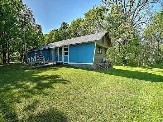 12.5 Acres of Recreational Land with Home for Sale in Danbury, Wisconsin