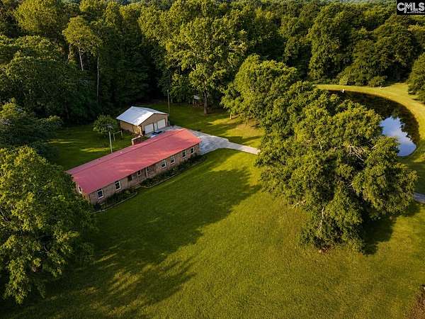 4.17 Acres of Land with Home for Sale in Leesville, South Carolina