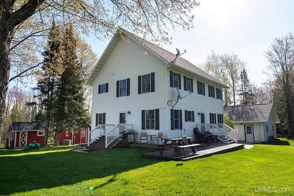 17.8 Acres of Land with Home for Sale in Channing, Michigan