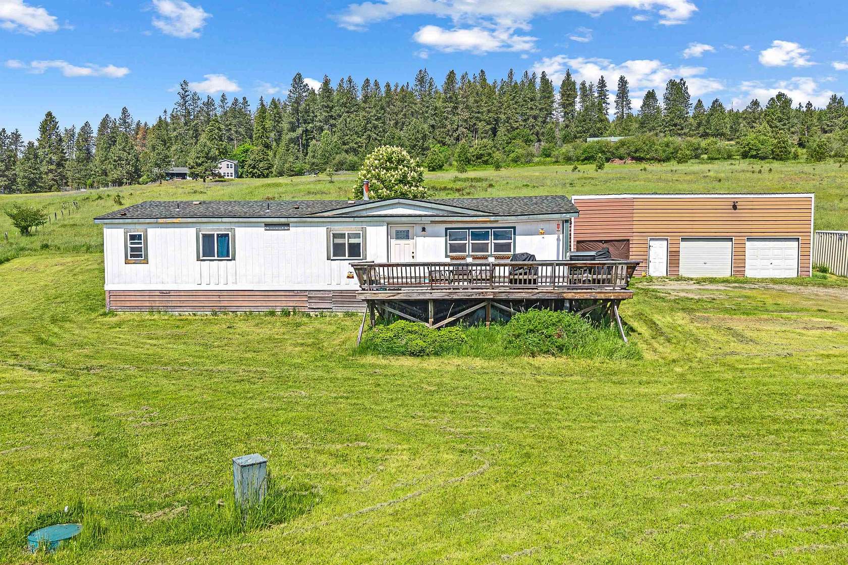 2 Acres of Land with Home for Sale in Cusick, Washington