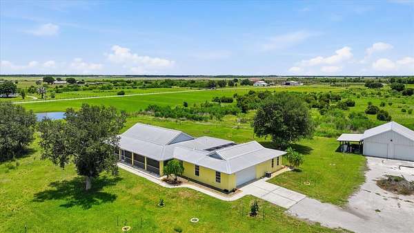 7 Acres of Land with Home for Sale in Myakka City, Florida