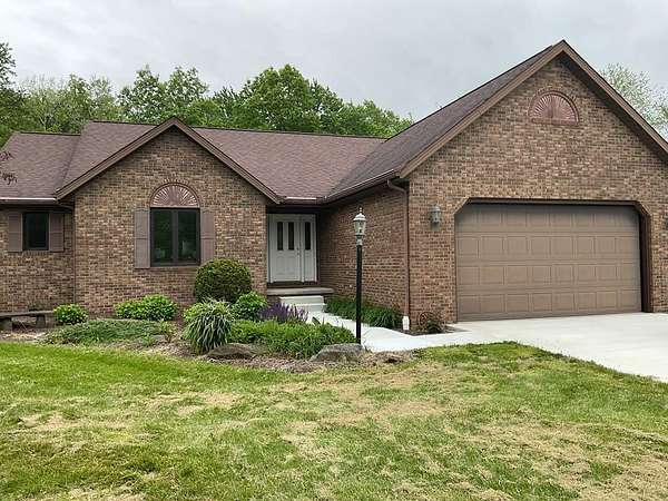 20.1 Acres of Recreational Land with Home for Auction in West Salem, Ohio