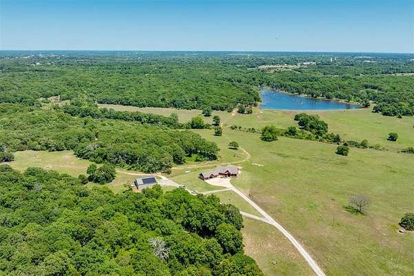 217 Acres of Recreational Land with Home for Sale in Tecumseh, Oklahoma