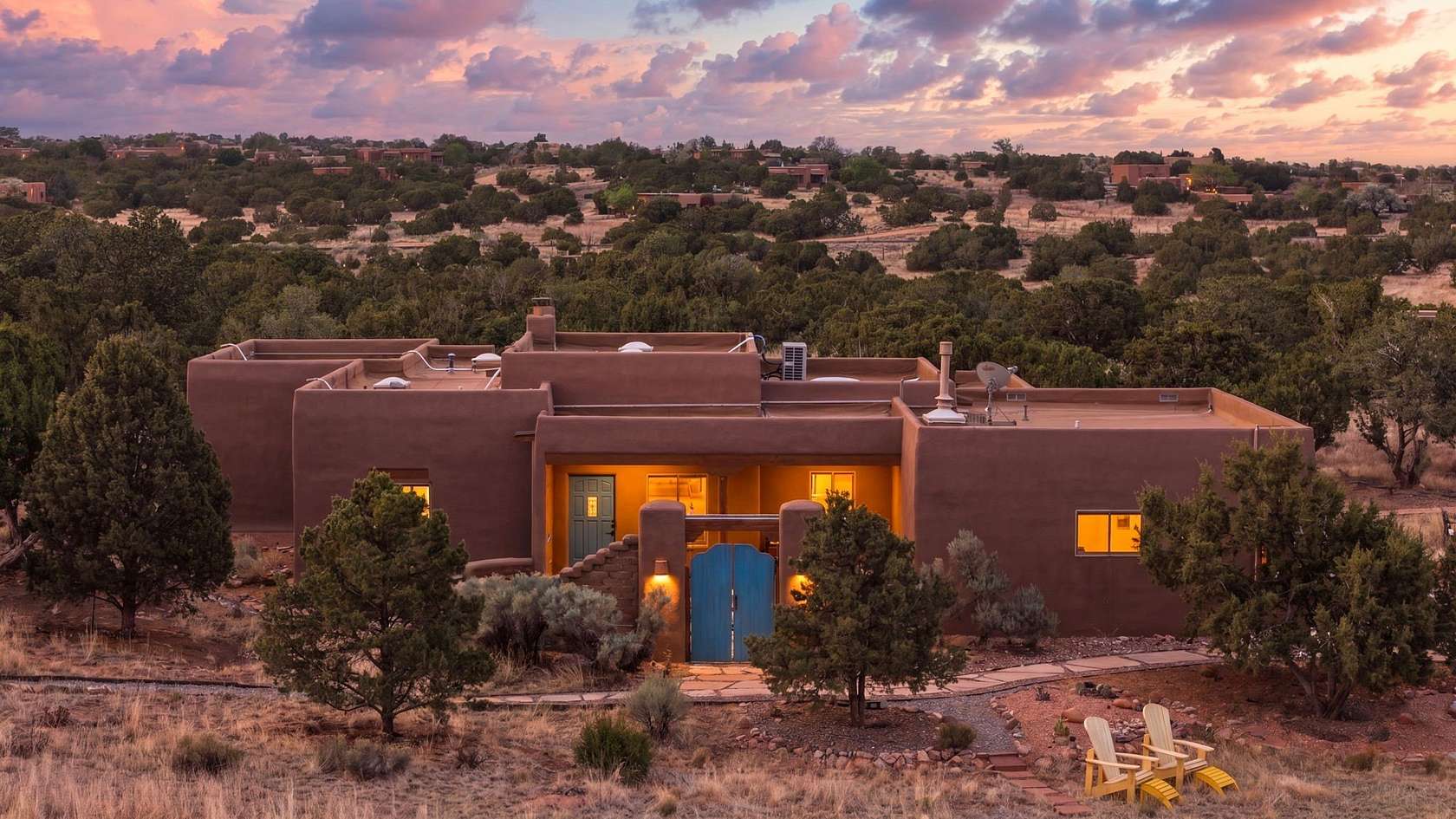 2.1 Acres of Land with Home for Sale in Santa Fe, New Mexico