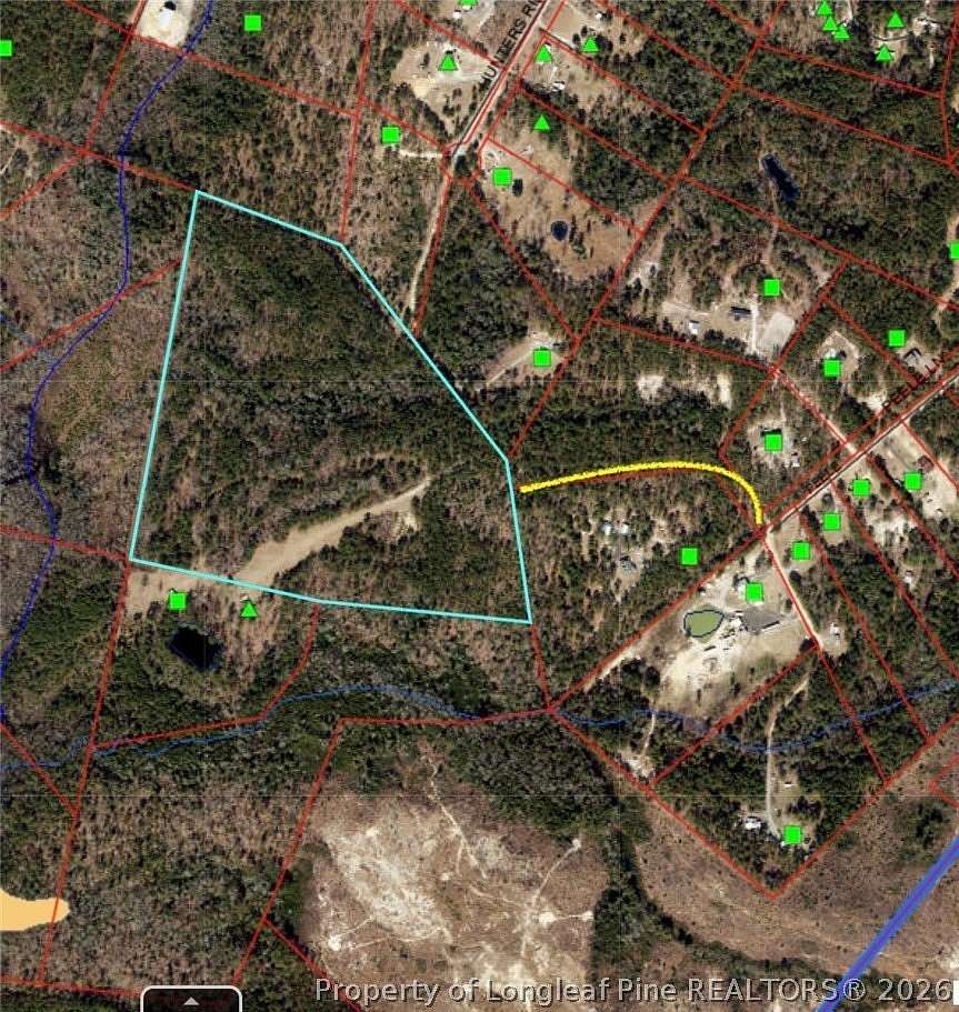 38.9 Acres of Land for Sale in Sanford, North Carolina