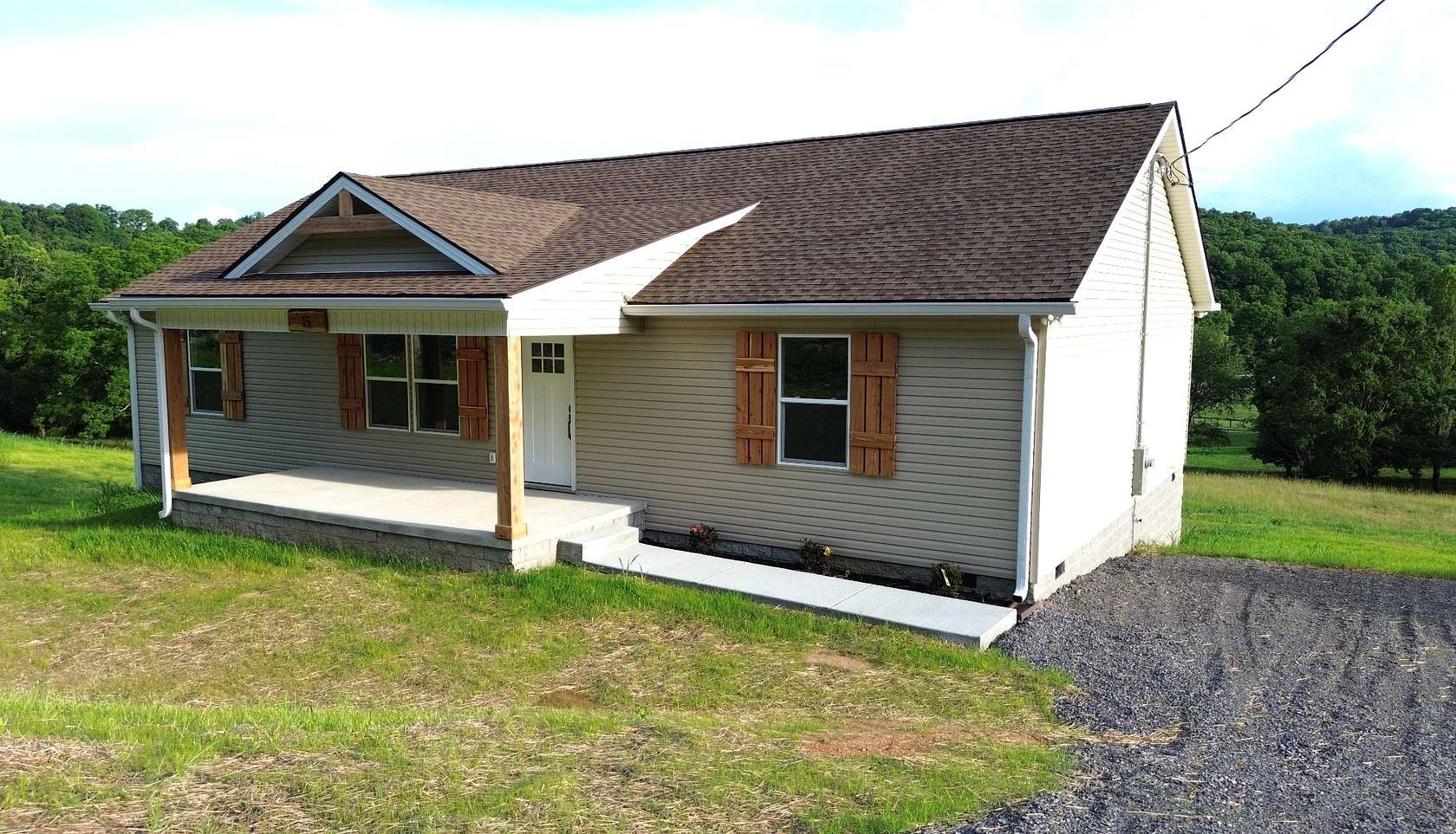 2 Acres of Land with Home for Sale in Brush Creek, Tennessee