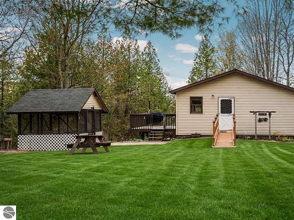 8.17 Acres of Land with Home for Sale in Kingsley, Michigan