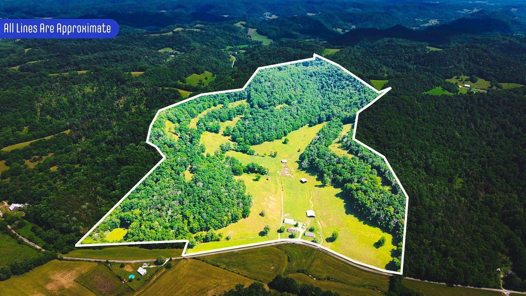 140 Acres of Land with Home for Sale in Dixon Springs, Tennessee
