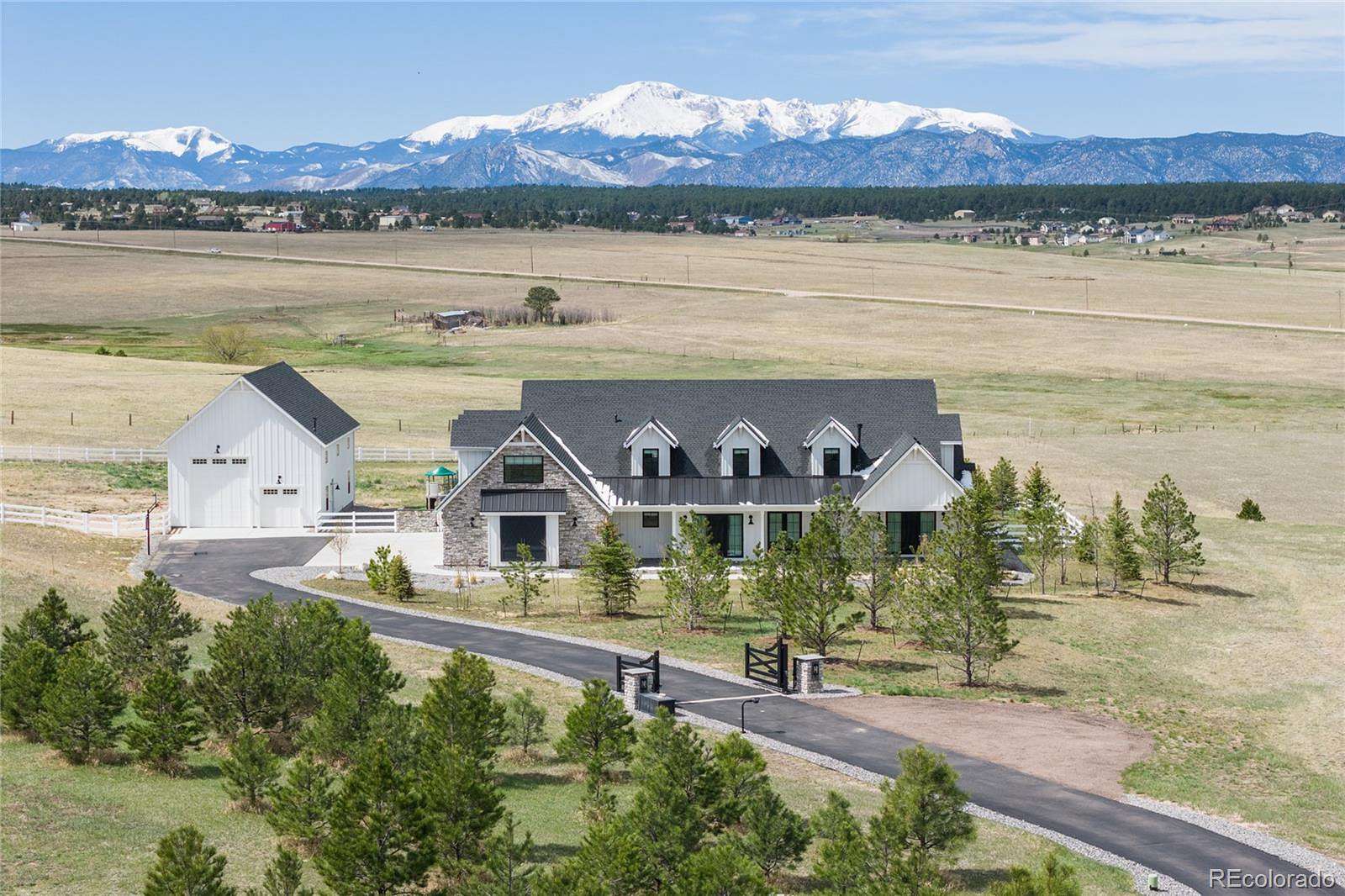 5.47 Acres of Land with Home for Sale in Colorado Springs, Colorado