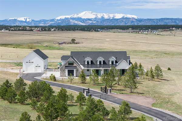 5.47 Acres of Land with Home for Sale in Colorado Springs, Colorado