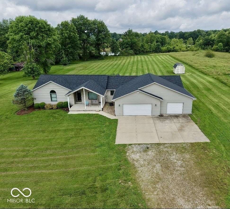 2.28 Acres of Land with Home for Sale in Columbus, Indiana
