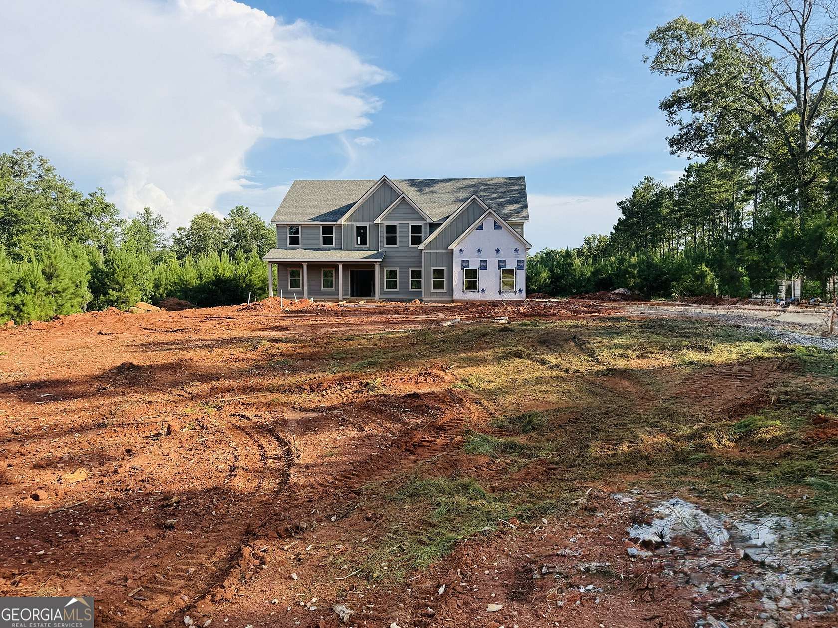 6.43 Acres of Land with Home for Sale in Forsyth, Georgia