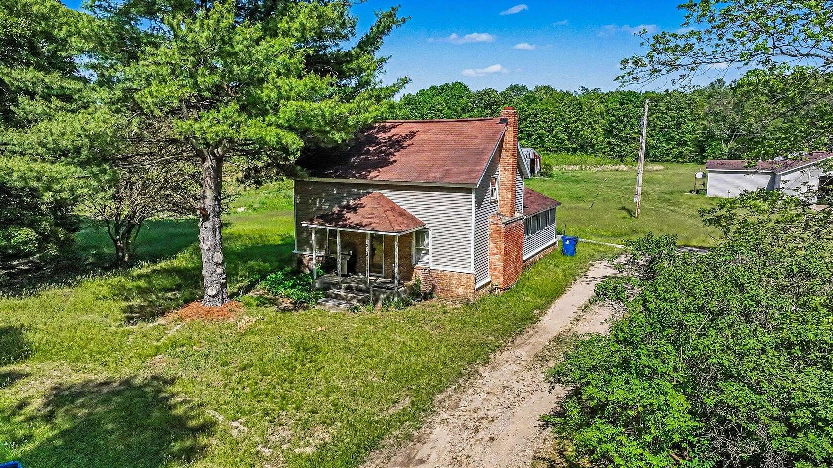 39.4 Acres of Recreational Land with Home for Sale in Otsego, Michigan