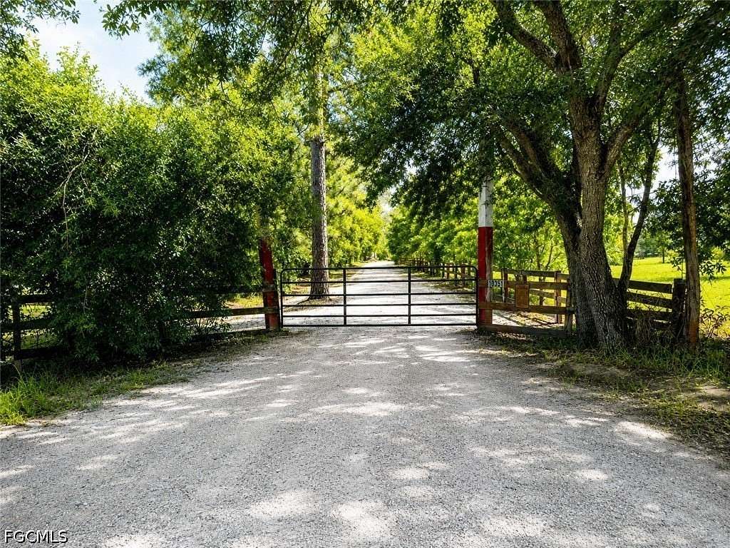 9.84 Acres of Land with Home for Sale in North Fort Myers, Florida