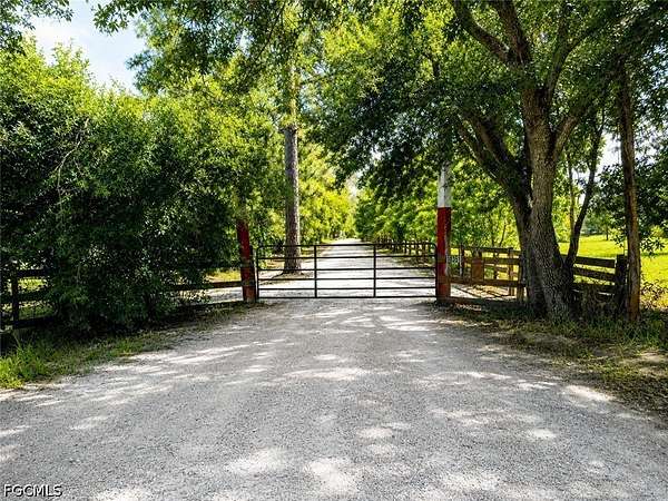 9.84 Acres of Land with Home for Sale in North Fort Myers, Florida