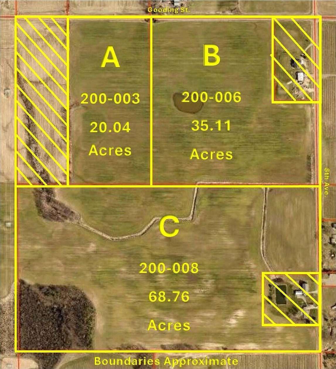 35.1 Acres of Land for Auction in Conklin, Michigan