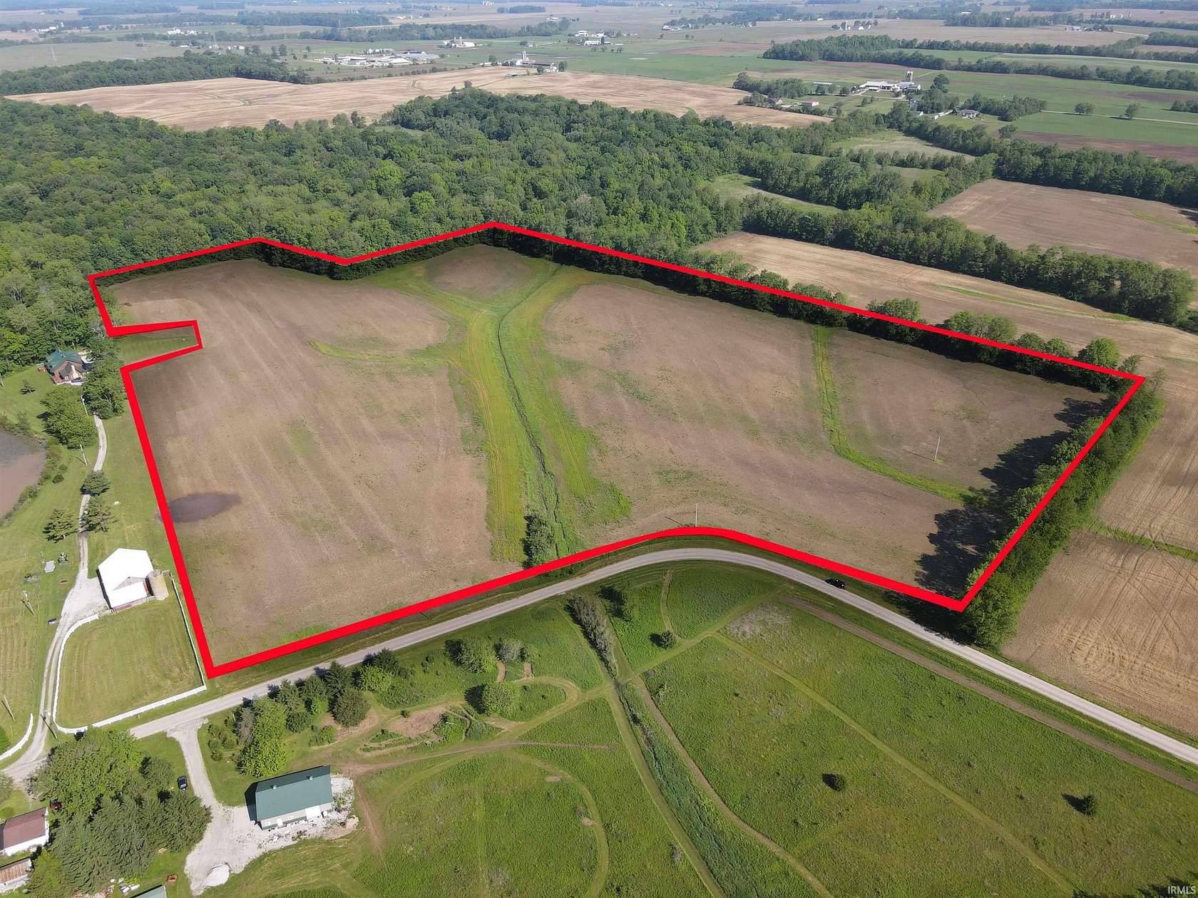 29.5 Acres of Agricultural Land for Sale in Greens Fork, Indiana