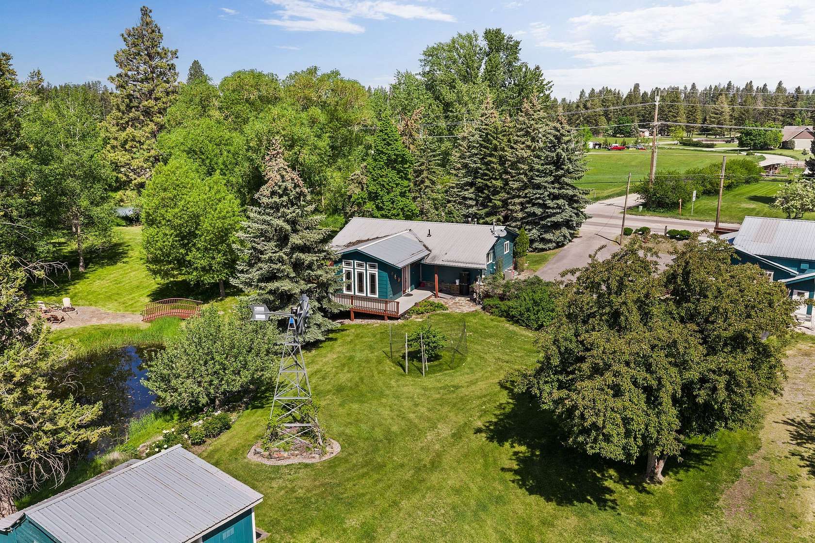 1.52 Acres of Land with Home for Sale in Kalispell, Montana