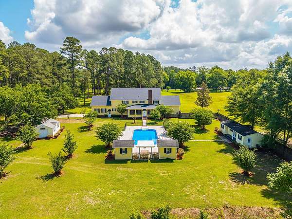 13 Acres of Land with Home for Sale in St. George, South Carolina