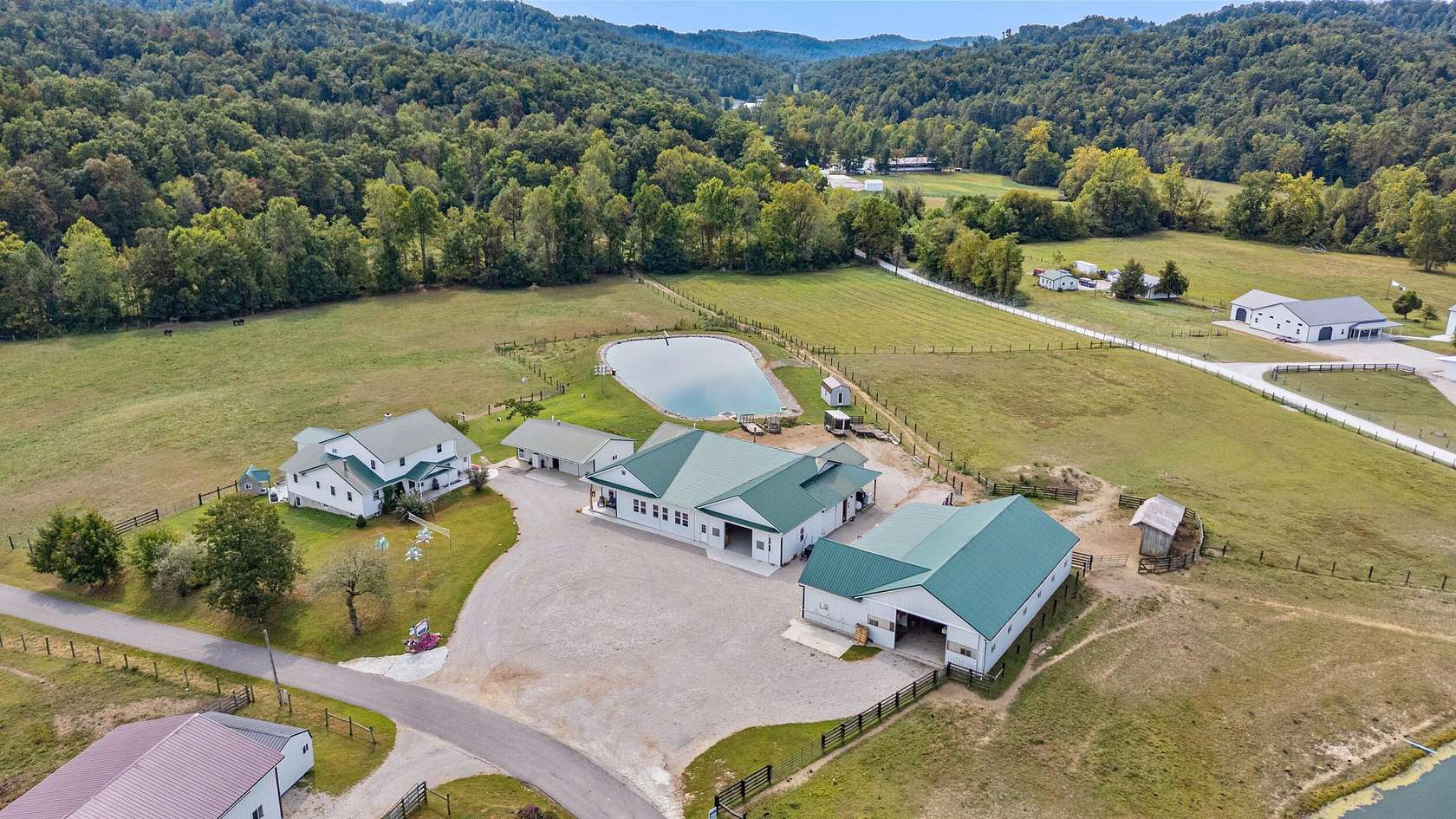 15 Acres of Land with Home for Sale in Means, Kentucky