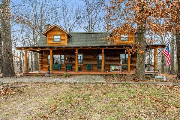 12 Acres of Land with Home for Sale in Harrison, Arkansas