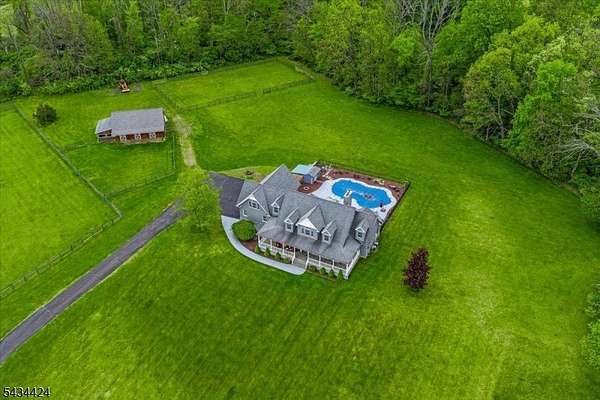 20.4 Acres of Agricultural Land with Home for Sale in Green Township, New Jersey