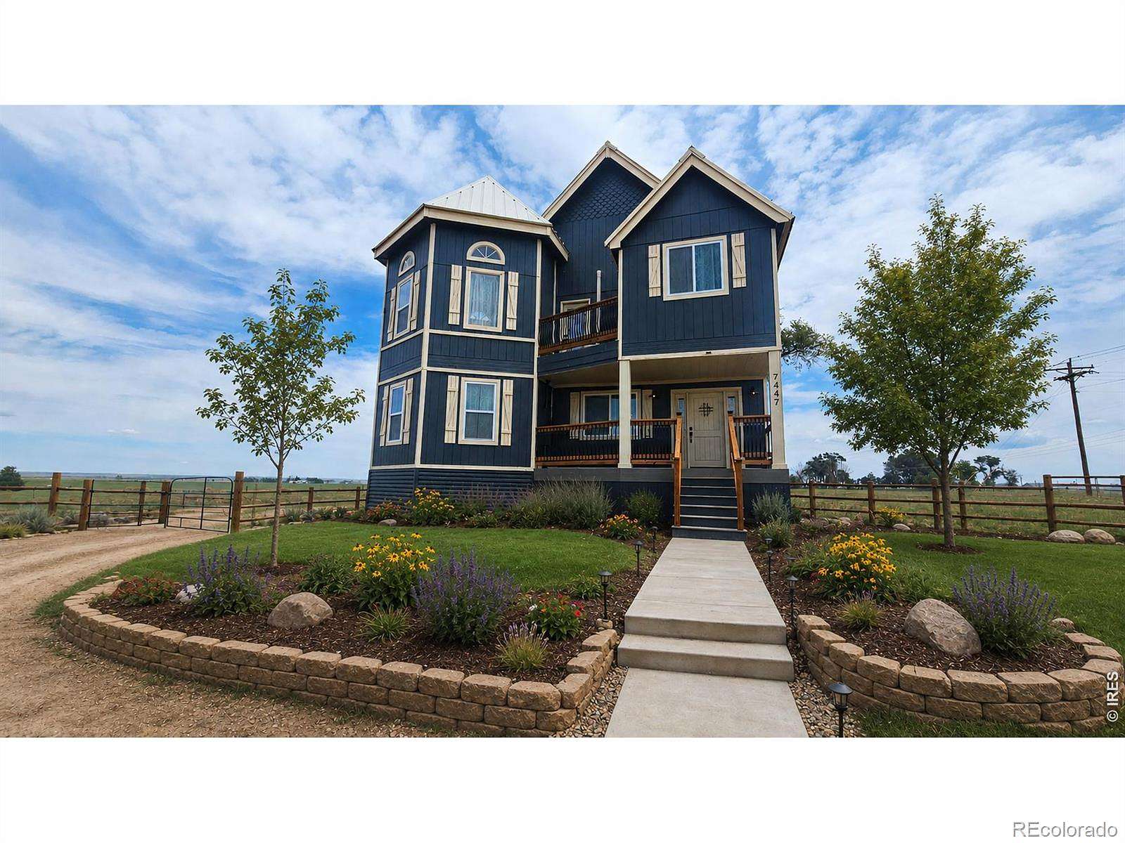 5.49 Acres of Land with Home for Sale in Wiggins, Colorado