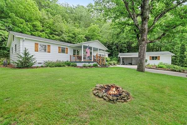 2.35 Acres of Land with Home for Sale in Franklin, North Carolina
