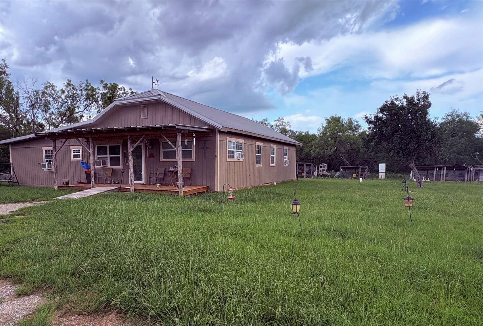 12.5 Acres of Recreational Land with Home for Sale in Ranger, Texas