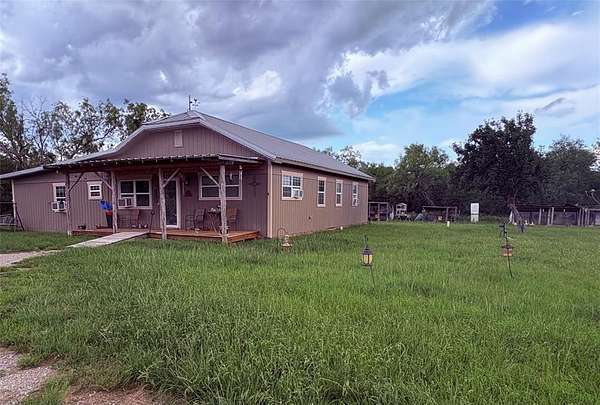 12.5 Acres of Recreational Land with Home for Sale in Ranger, Texas