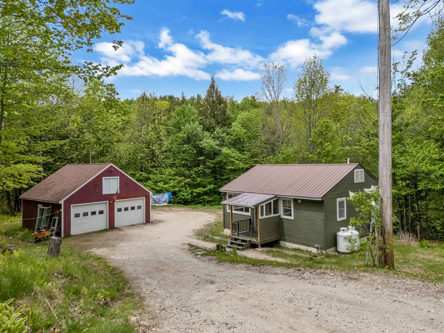 1.5 Acres of Land with Home for Sale in Hiram, Maine