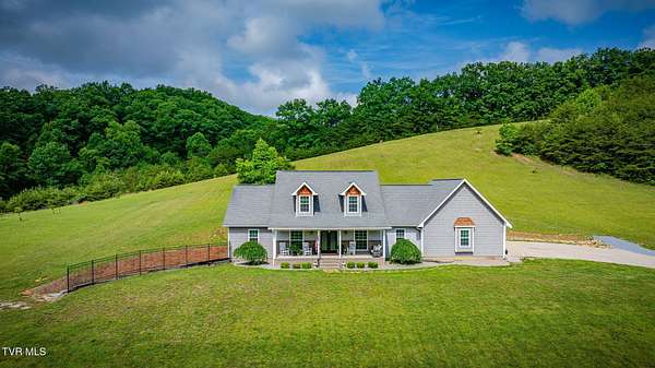 10.4 Acres of Land with Home for Sale in Bluff City, Tennessee