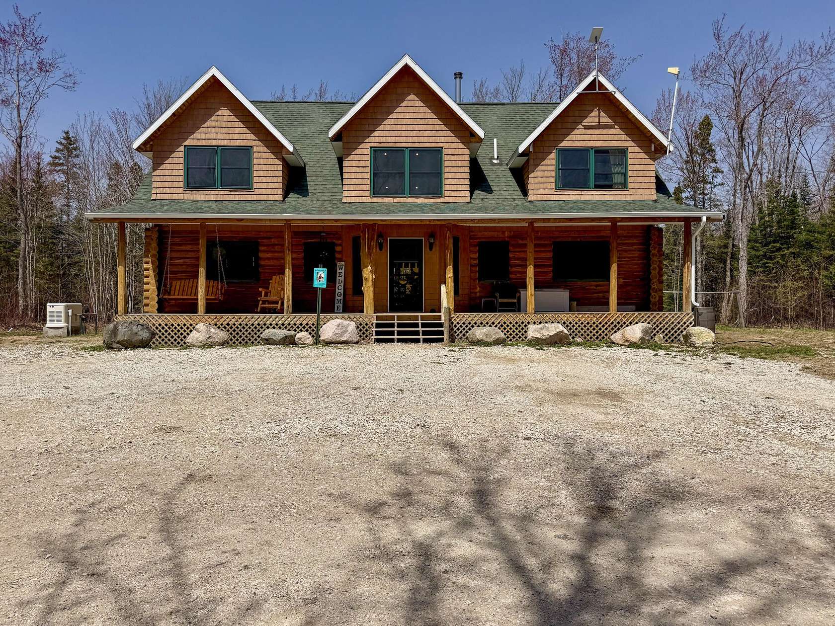 17.3 Acres of Land with Home for Sale in Kinross, Michigan