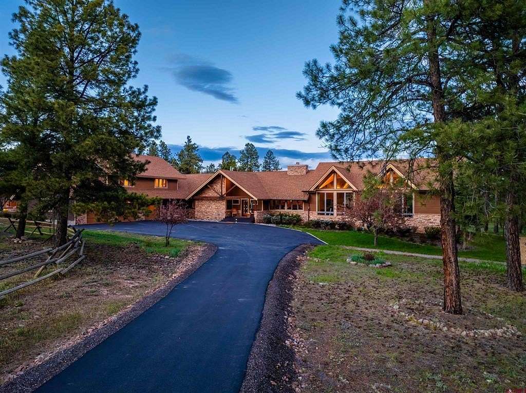 66.6 Acres of Land with Home for Sale in Pagosa Springs, Colorado