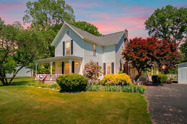 7.29 Acres of Land with Home for Sale in Three Rivers, Michigan